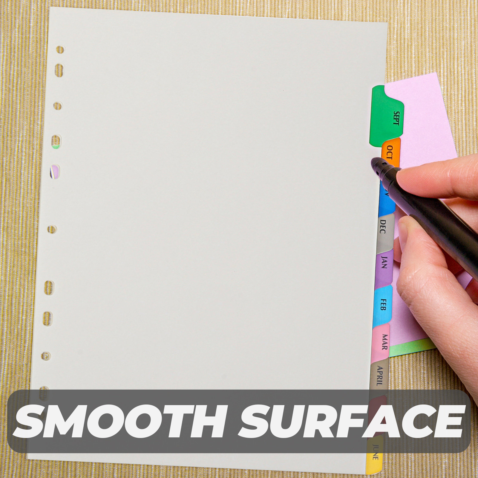 12Sheets Binder Dividers Tabs  - Tab Divider A4 评论和价格