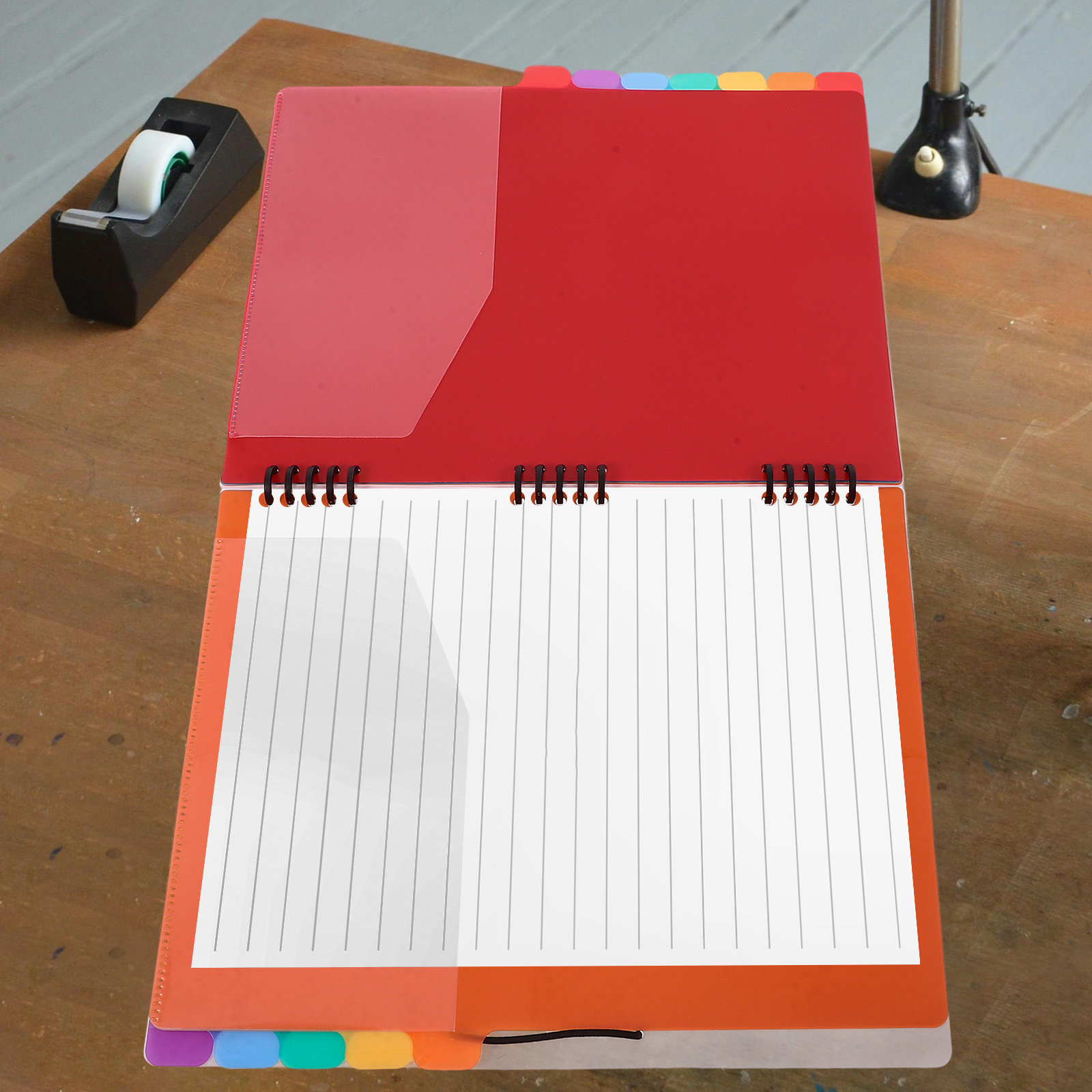 A4 Document Organizer File Bin - Tab Divider A4 评论和价格