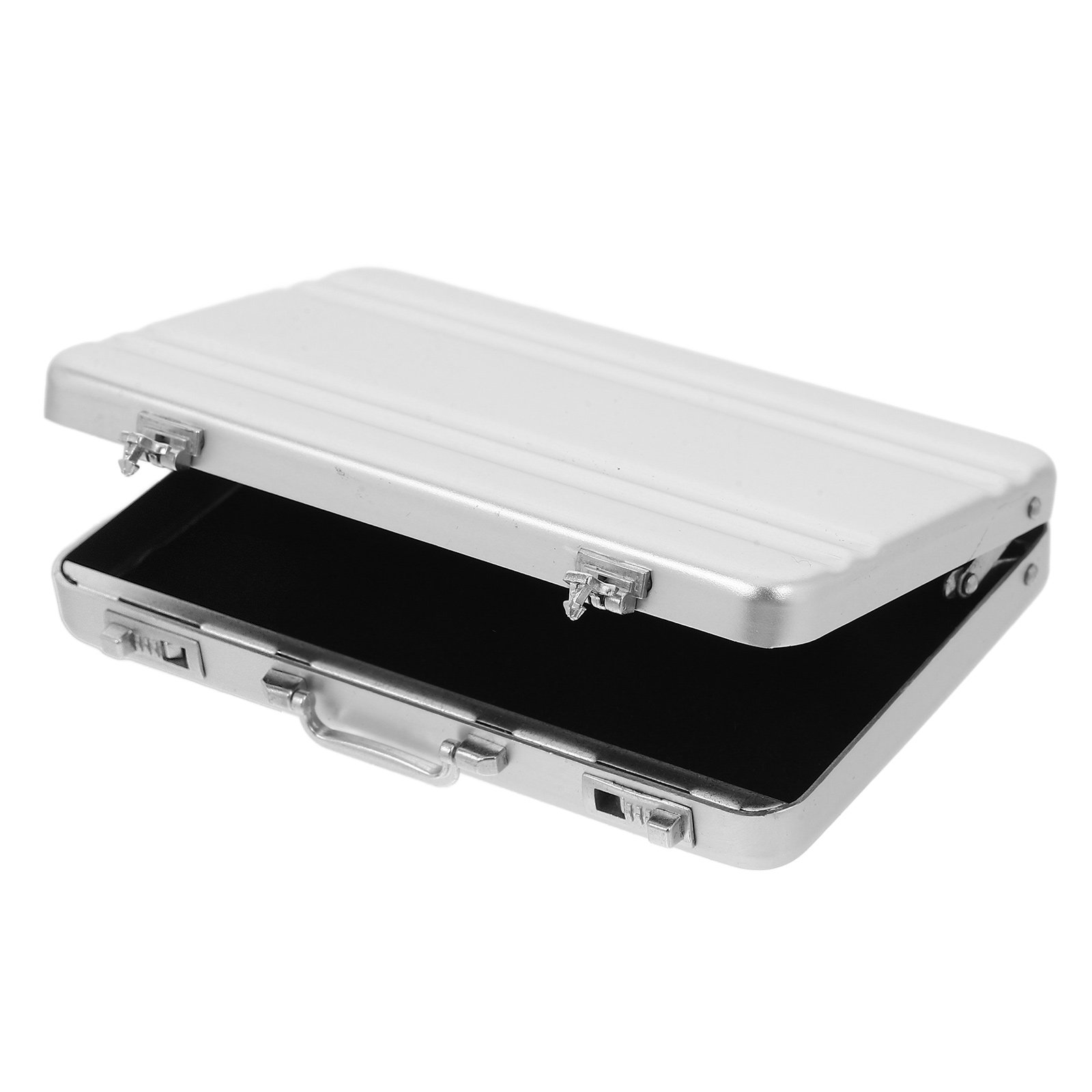 Compact Aluminum Alloy Cards H - Card Index Box 评论和价格