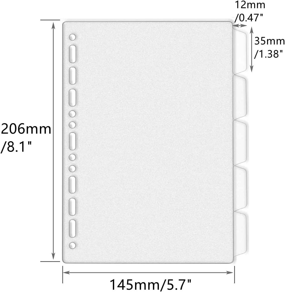 A4 A5 B5 Binder Dividers Gener - Tab Divider A4 评论和价格