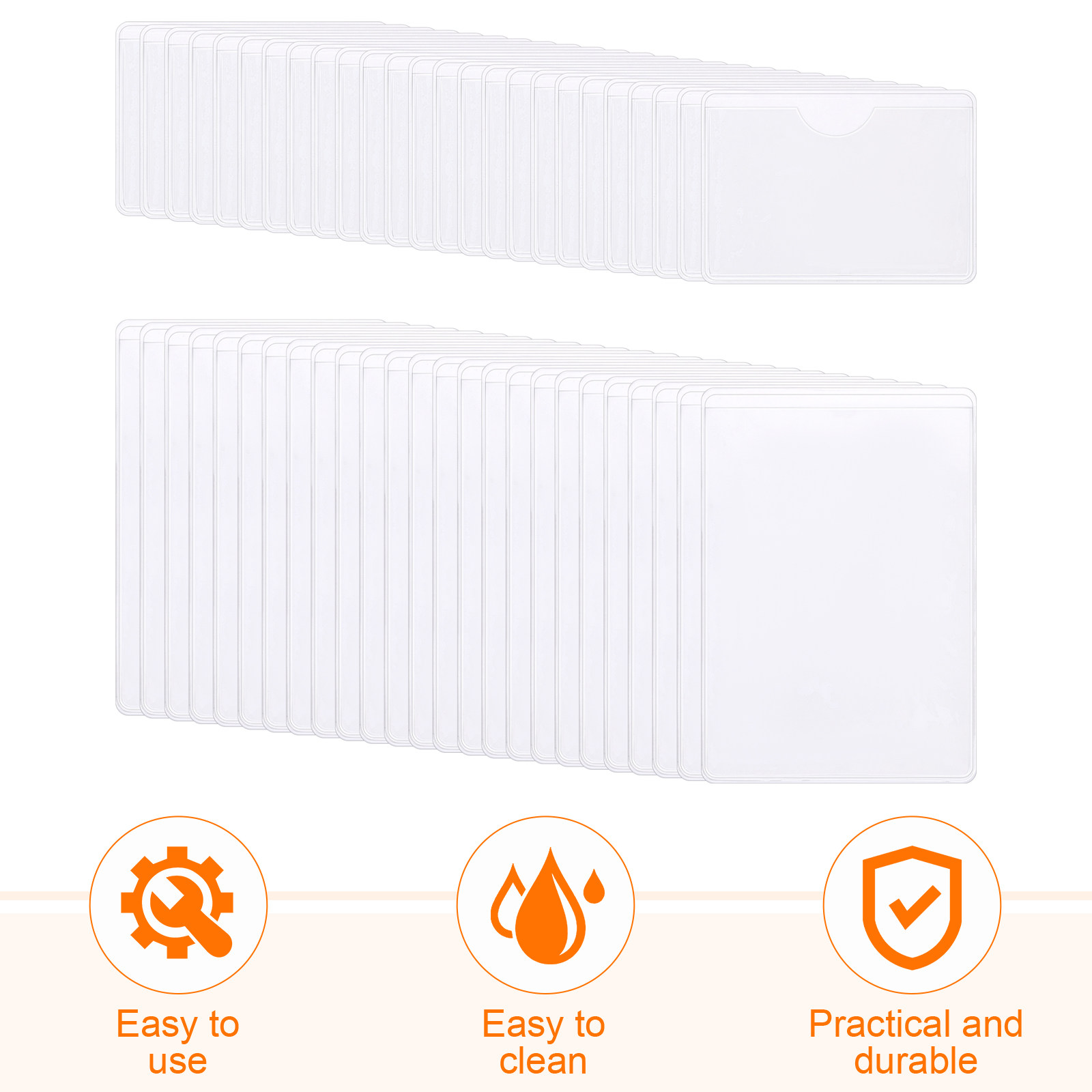 50Pcs Self-Adhesive Index Card - Card Index Box 评论和价格